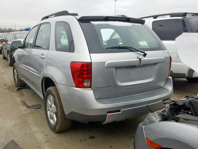 2CKDL63F666089173 - 2006 PONTIAC TORRENT SILVER photo 3