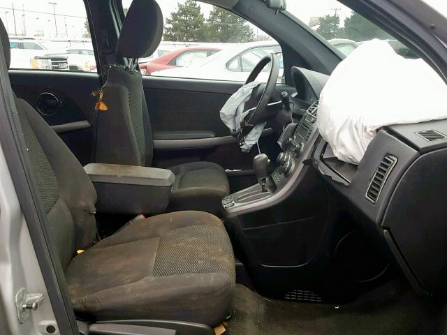 2CKDL63F666089173 - 2006 PONTIAC TORRENT SILVER photo 5