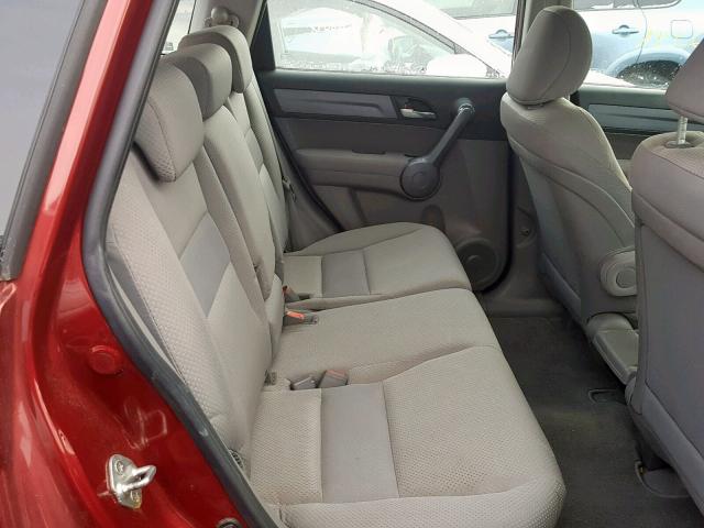 5J6RE48348L040603 - 2008 HONDA CR-V LX RED photo 6