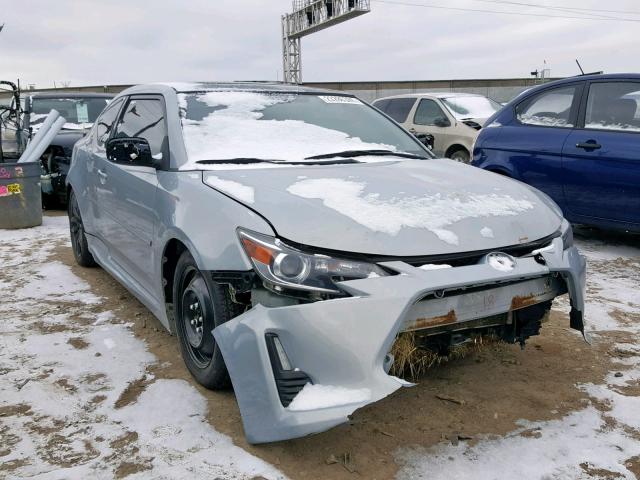 JTKJF5C70E3069214 - 2014 TOYOTA SCION TC ვერცხლისფერი ფოტო 1