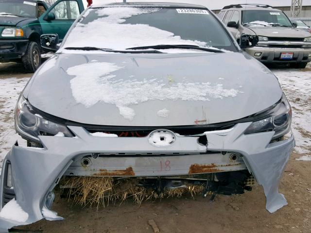 JTKJF5C70E3069214 - 2014 TOYOTA SCION TC ვერცხლისფერი ფოტო 7