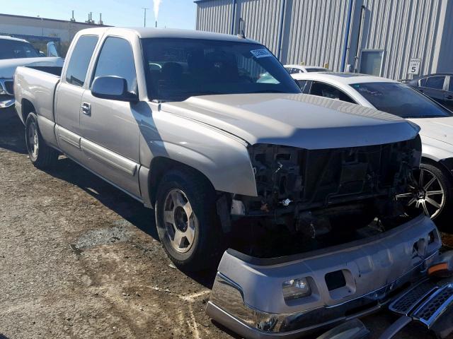 1GCEC19ZX6Z173081 - 2006 CHEVROLET SILVERADO ვერცხლისფერი ფოტო 1