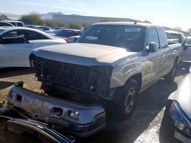 1GCEC19ZX6Z173081 - 2006 CHEVROLET SILVERADO ვერცხლისფერი ფოტო 2