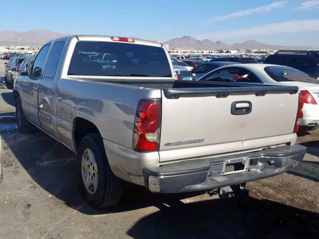 1GCEC19ZX6Z173081 - 2006 CHEVROLET SILVERADO ვერცხლისფერი ფოტო 3