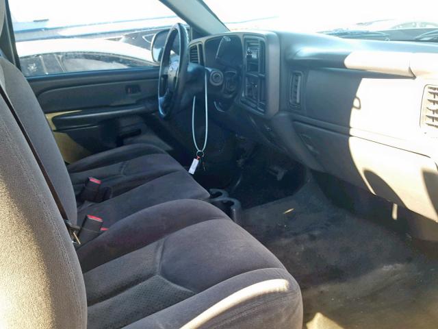 1GCEC19ZX6Z173081 - 2006 CHEVROLET SILVERADO ვერცხლისფერი ფოტო 5