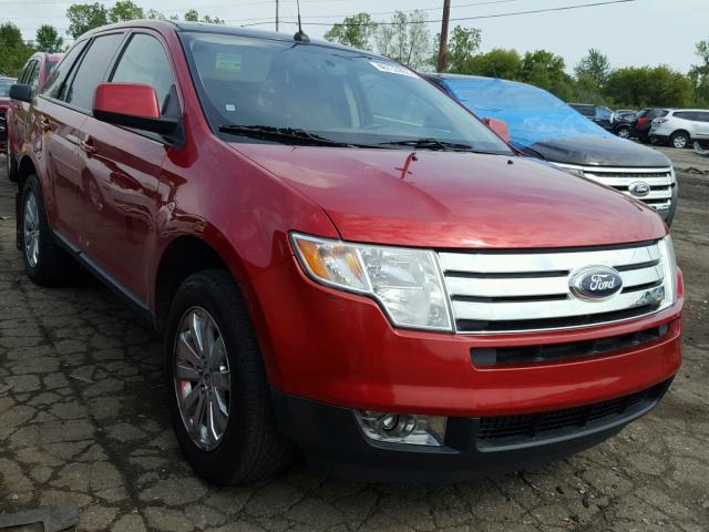 2FMDK3JC7ABB57610 - 2010 FORD EDGE SEL BURGUNDY photo 1