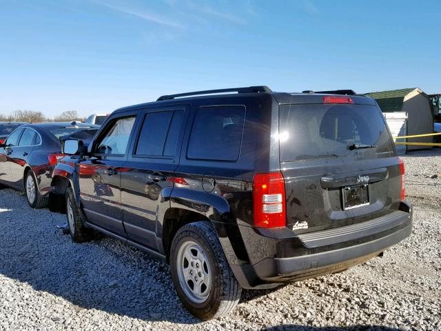 1C4NJPBB7FD409785 - 2015 JEEP PATRIOT SP 黑色 照片 3