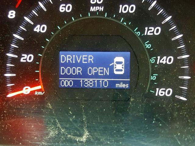 4T1BK46K08U071430 - 2008 TOYOTA CAMRY LE BLACK photo 8