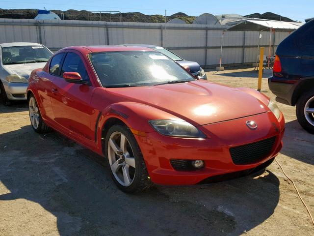 JM1FE173950159530 - 2005 MAZDA RX8 RED photo 1