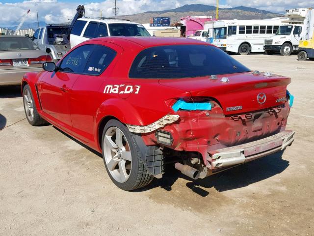 JM1FE173950159530 - 2005 MAZDA RX8 RED photo 3