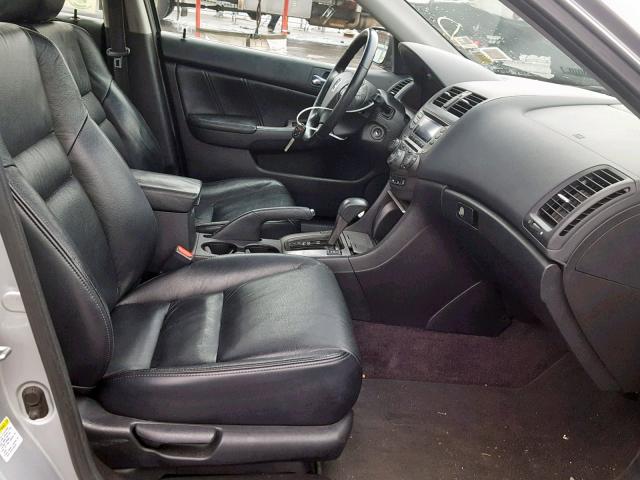 1HGCM56847A113841 - 2007 HONDA ACCORD EX SILVER photo 5