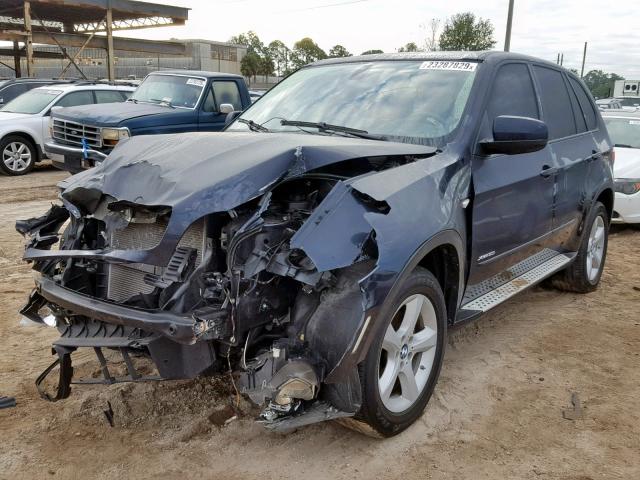 5UXFE4C56AL383466 - 2010 BMW X5 XDRIVE3 蓝色 照片 2
