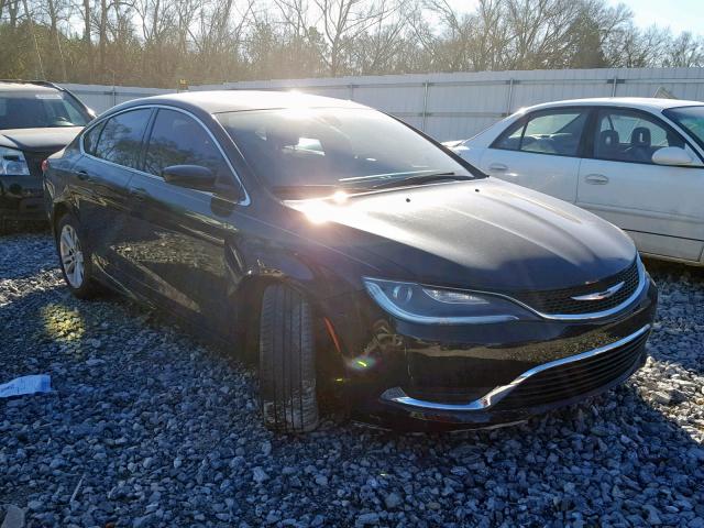 1C3CCCAB6FN504073 - 2015 CHRYSLER 200 LIMITE BLACK photo 1