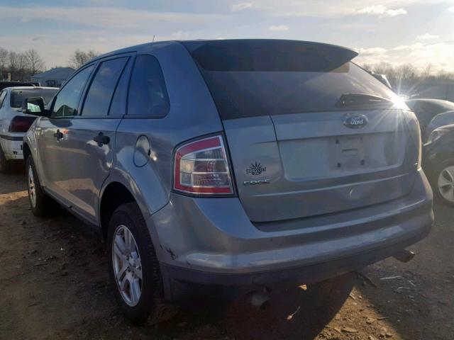 2FMDK46C87BB02073 - 2007 FORD EDGE SE SILVER photo 3