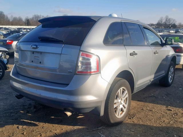 2FMDK46C87BB02073 - 2007 FORD EDGE SE SILVER photo 4