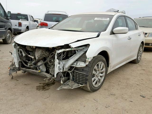 1N4AL3AP8FC453661 - 2015 NISSAN ALTIMA 2.5 WHITE photo 2