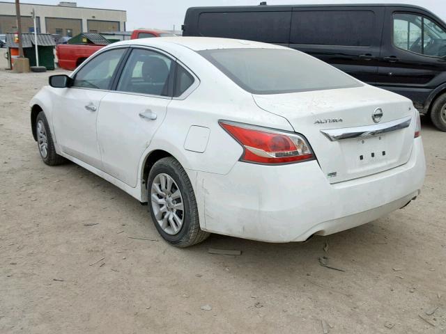 1N4AL3AP8FC453661 - 2015 NISSAN ALTIMA 2.5 WHITE photo 3