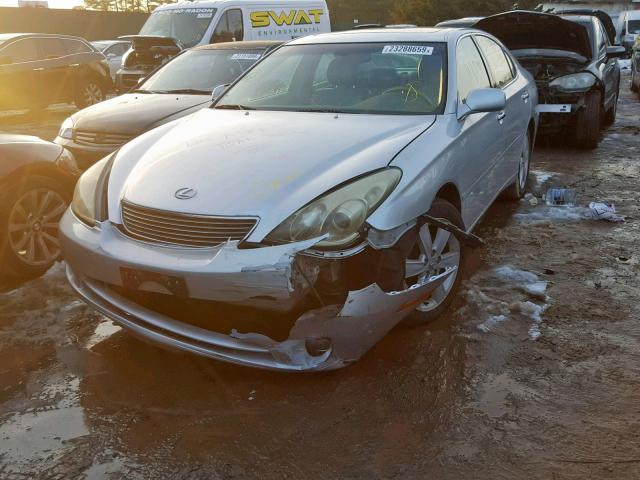 JTHBA30G955112793 - 2005 LEXUS ES 330 SILVER photo 2