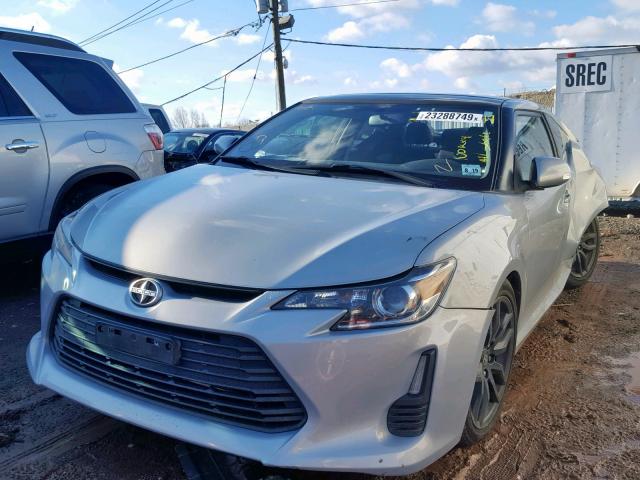 JTKJF5C7XE3071276 - 2014 TOYOTA SCION TC ვერცხლისფერი ფოტო 2
