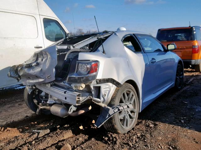 JTKJF5C7XE3071276 - 2014 TOYOTA SCION TC ვერცხლისფერი ფოტო 4