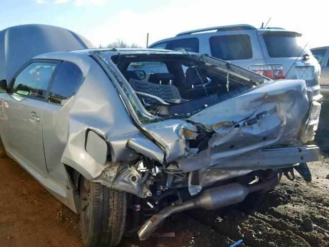 JTKJF5C7XE3071276 - 2014 TOYOTA SCION TC ვერცხლისფერი ფოტო 9