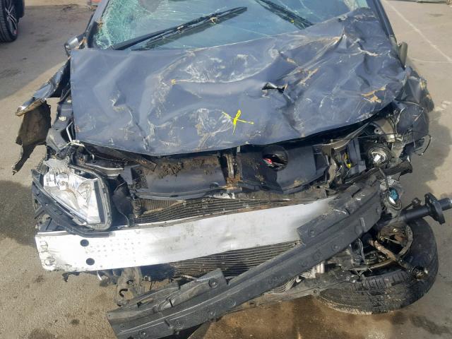 19XFB2F99DE232454 - 2013 HONDA CIVIC EXL ნაცრისფერი ფოტო 7