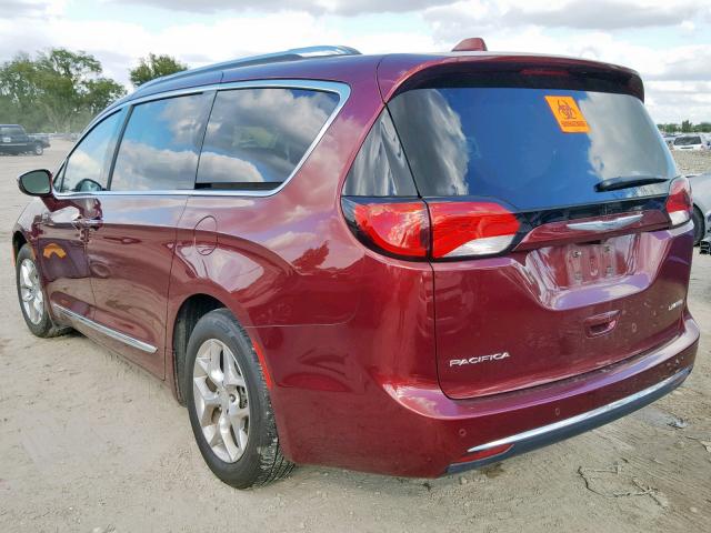 2C4RC1GG1HR544922 - 2017 CHRYSLER PACIFICA L RED photo 3