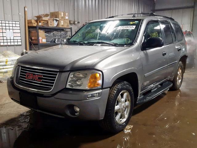 1GKDT13SX72233463 - 2007 GMC ENVOY GRAY photo 2