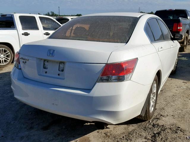 1HGCP26469A083022 - 2009 HONDA ACCORD LXP WHITE photo 4