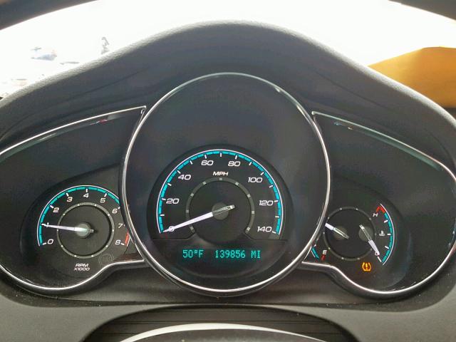 1G1ZH57B794166423 - 2009 CHEVROLET MALIBU 1LT BLACK photo 8