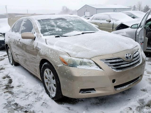 4T1BB46K29U107071 - 2009 TOYOTA CAMRY HYBR TAN photo 1