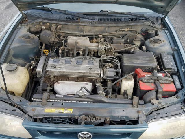 1NXBB02EXTZ397432 - 1996 TOYOTA COROLLA DX GREEN photo 7