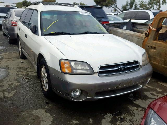 4S3BH665216639583 - 2001 SUBARU LEGACY OUT WHITE photo 1