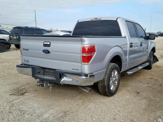 1FTFW1CFXDKD89027 - 2013 FORD F150 SUPER Күміс фото 4
