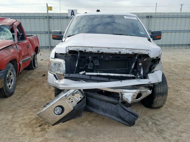 1FTFW1CFXDKD89027 - 2013 FORD F150 SUPER Күміс фото 9
