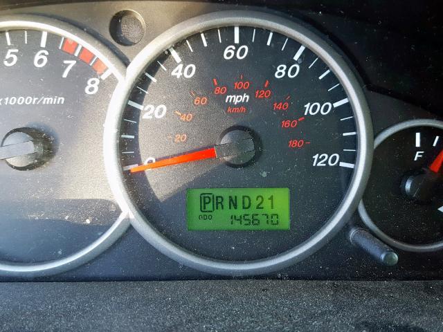 4F2YZ941X6KM10141 - 2006 MAZDA TRIBUTE S Czarny zdjęcie 8