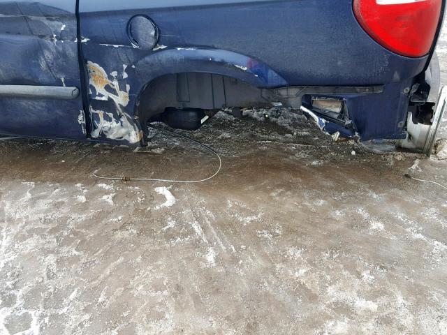 1D4GP24R55B272637 - 2005 DODGE GRAND CARA BLUE photo 9