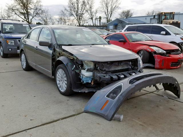 3FADP0L33AR367257 - 2010 FORD FUSION HYB GRAY photo 1