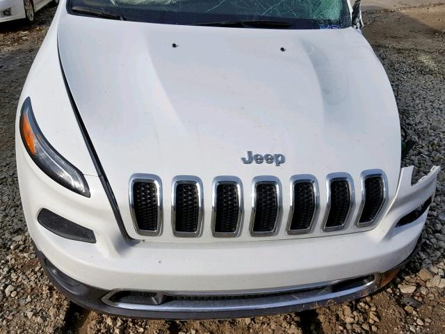 1C4PJLDB7HW650655 - 2017 JEEP CHEROKEE L WHITE photo 7