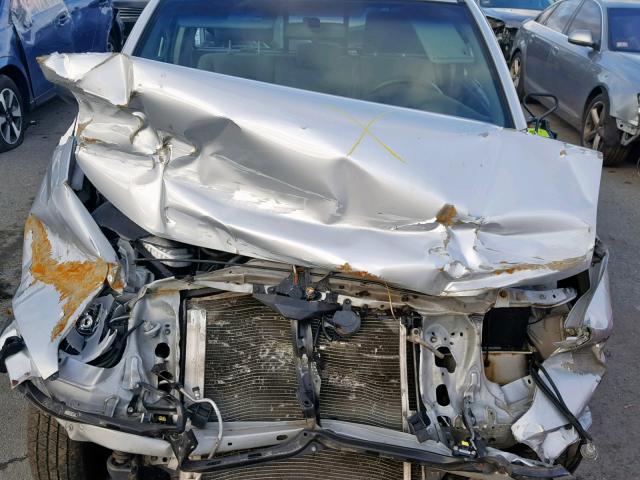 5TENX22N29Z636339 - 2009 TOYOTA TACOMA SILVER photo 7