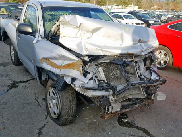 5TENX22N29Z636339 - 2009 TOYOTA TACOMA SILVER photo 9