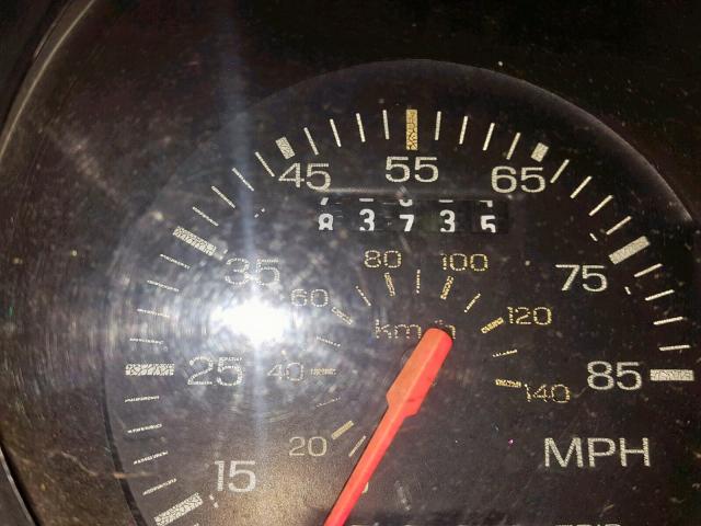 1FABP2734GF105136 - 1986 FORD MUSTANG LX RED photo 8