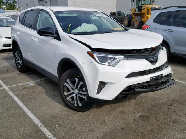 2T3ZFREV8JW489338 - 2018 TOYOTA RAV4 LE WHITE photo 1