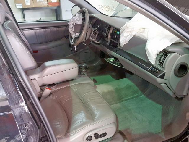 1G4CU541014287816 - 2001 BUICK PARK AVENU შავი ფოტო 5