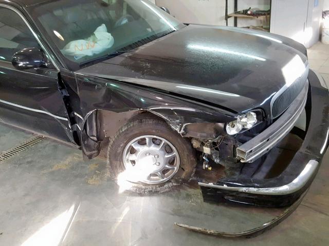 1G4CU541014287816 - 2001 BUICK PARK AVENU შავი ფოტო 9