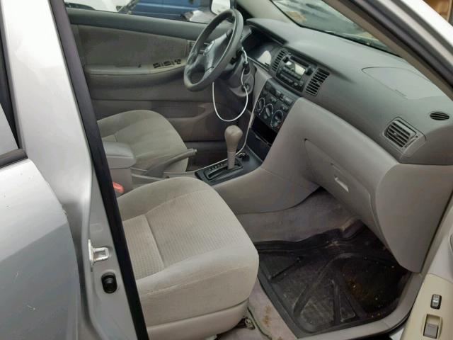 JTDBR32E760092449 - 2006 TOYOTA COROLLA CE Gümüş foto 5