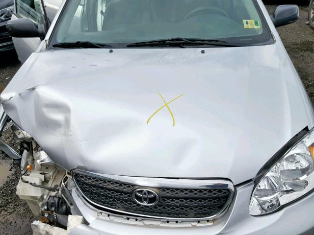JTDBR32E760092449 - 2006 TOYOTA COROLLA CE Gümüş foto 7
