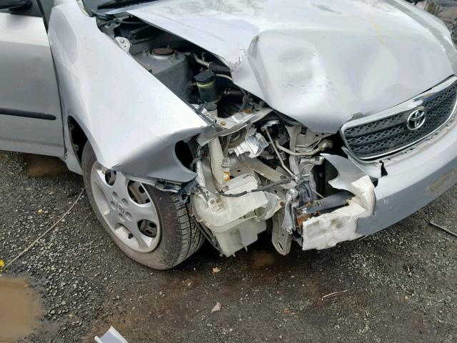 JTDBR32E760092449 - 2006 TOYOTA COROLLA CE Gümüş foto 9