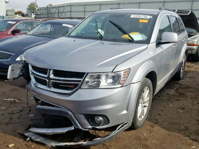 3C4PDDBG5GT124461 - 2016 DODGE JOURNEY SX GRAY photo 2