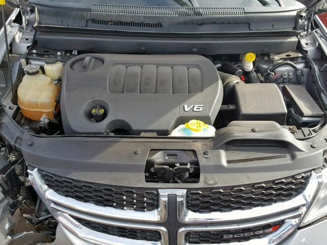 3C4PDDBG5GT124461 - 2016 DODGE JOURNEY SX GRAY photo 7